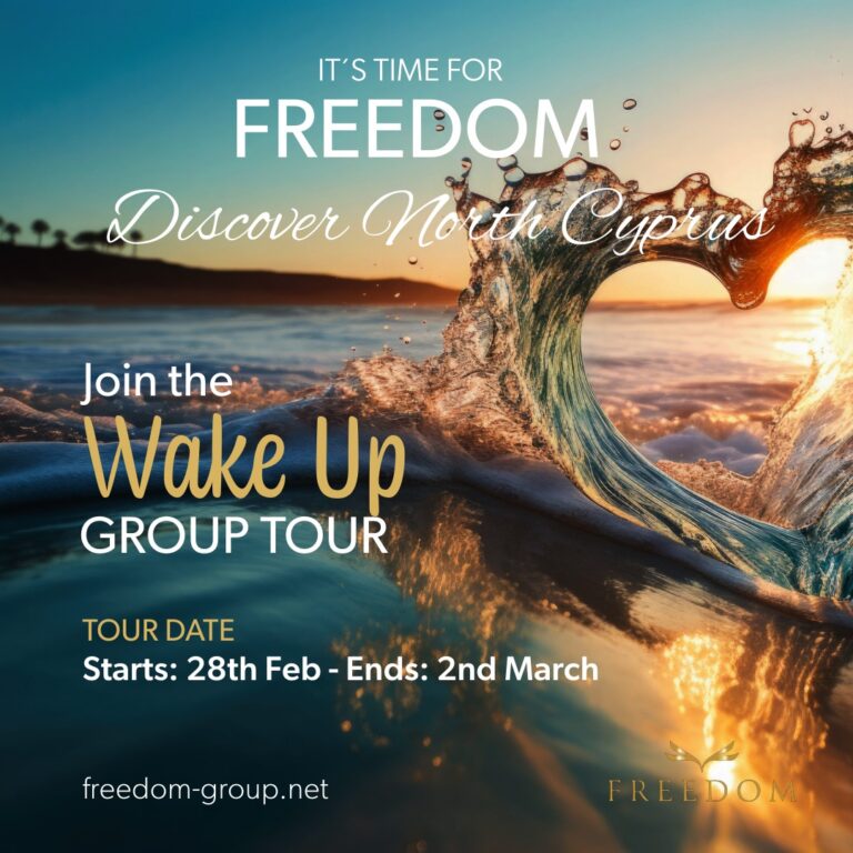 Wake Up property group tour in North Cyprus