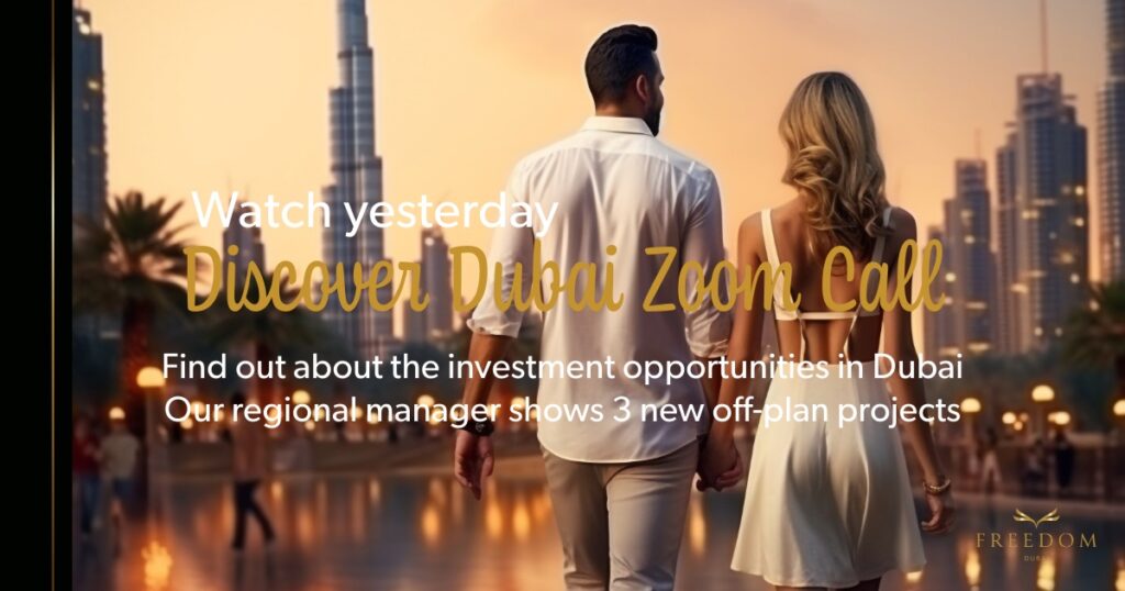 Watch yesterday Dubai Discovery Zoom Call 14th March