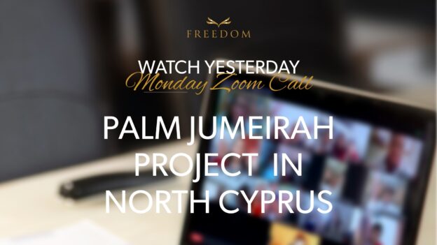 Watch yesterday zoom Palm Jumeirah project in North Cyprus