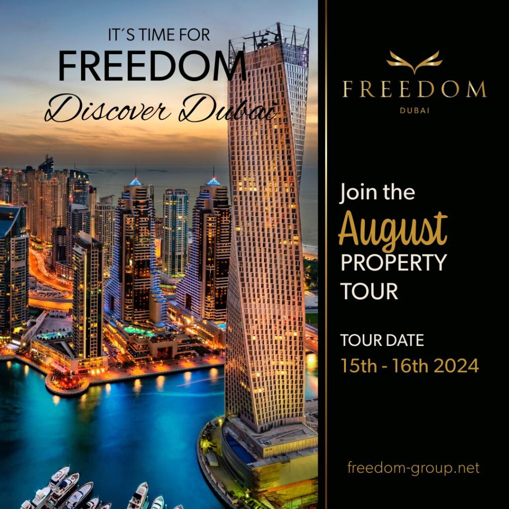 Discover Dubai 15-16 August 2024 Property Tour