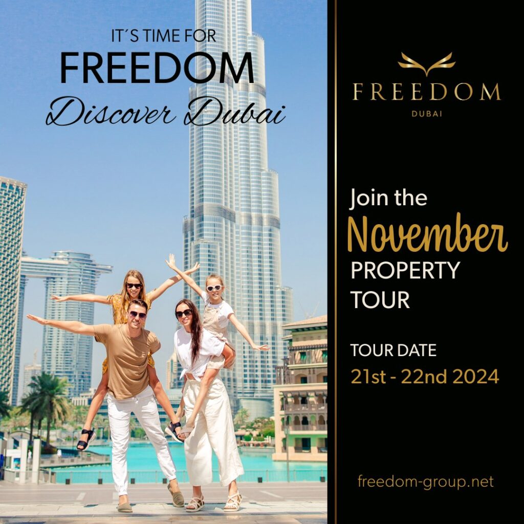 Discover Dubai 21-22 November 2024 Property Tour