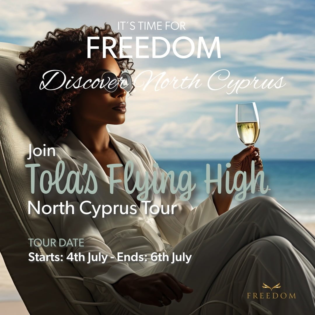 Join Tola’s Flying High in North Cyprus Tour 4 – 6 July